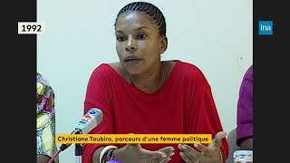 Christiane Taubira parcours d’une femme politique  Franceinfo INA [upl. by Erline526]