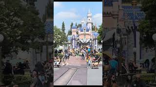 Jitney Ride Main St USA  Disneyland [upl. by Lleruj875]