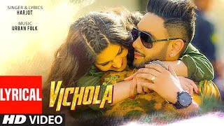 Vichola Harjot Full Lyrical Song  Urban Folk  Latest Punjabi Songs  TSeries [upl. by Ciccia]