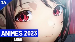 NOVOS ANIMES DE ABRIL 2023  Guia de Temporada [upl. by Lelith]