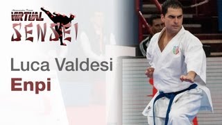 Luca Valdesi  Kata Enpi  21st WKF World Karate Championships Paris Bercy 2012 [upl. by Abigale]