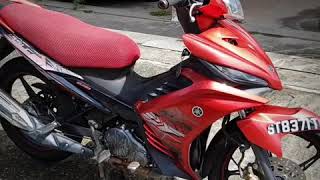 Standard Yamaha LC135 V2  Saiz Tayar 1207017 RearTayar Belakang Corsa R26 [upl. by Oren]