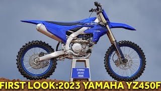 First Look 2023 Yamaha YZ450F  Motocross Action Magazine [upl. by Llertnahs]