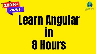 Learn Angular from Scratch  Angular Tutorial for Beginners  Angular Tutorial Step by Step [upl. by Nauqad]