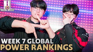 Week 7 Global LoL Power Rankings  2024 Summer Split [upl. by Garda64]