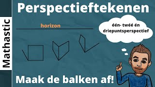 Perspectief tekenen [upl. by Prent]