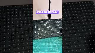 P10 RGB Displaywemos diyprojects [upl. by Yelmene155]