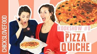 GEZONDERE PIZZA QUICHE PEPERNOTEN TEST amp FOODVRAGEN BEANTWOORDEN  CHICKSLOVEFOOD [upl. by Nelle]