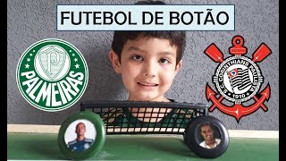 Canal do Gu   Palmeiras x Corinthians  Futebol de Botão [upl. by Laehcor760]