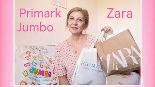 Haul de cumparaturi din Primark Zara Jumbo😊🌼🌸 [upl. by Greeson]