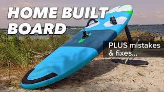 Home built windsurfing board [upl. by Hales297]