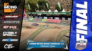 2022 IFMAR 18th Nitro Buggy World Championship  The Final  quotThe Race of the Centuryquot [upl. by Nosnej]