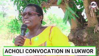 Canon Dr Gladys Oyat Imparts Powerful Wisdom at Acholi Convocation in Lukwor [upl. by Afira]