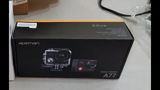 Apeman A77 Action Camera [upl. by Dylan447]