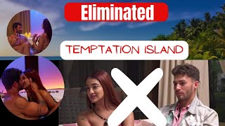 jad kiss nikita temptation island elimination round breakup on temptation island 2023 [upl. by Reinhart]