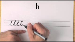 How To Write in Cursive  Lesson 15  A complete Course  FREE Worksheets [upl. by Ykciv]