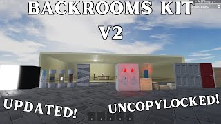 ROBLOX  BACKROOMS DEV KIT V2 🎃 FREE [upl. by Oinota]