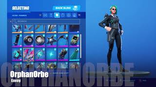 Best Combos For Envoy Skin  Fortnite [upl. by Ltney724]