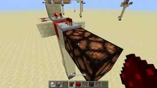 Minecraft Tutorial  Redstone Signal nach oben [upl. by Chainey759]