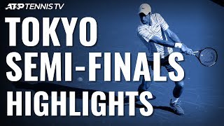 Djokovic Makes 110th ATP Final Will Face Millman  Tokyo 2019 SemiFinal Highlights [upl. by Ahouh]