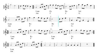 Beguine  Brushes  Latin Remix  OMFG  Hello Sheet music  Guitar chords [upl. by Sidoma]