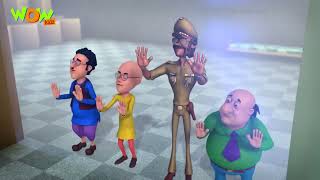 Inspector Chingum  Motu Patlu  Hindi Cartoon For Kids [upl. by Iclehc543]