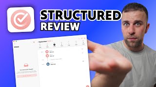 Structured App Review Best Day Planner 2024 [upl. by Nageam]