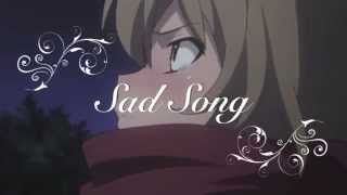 Toradora AMV Sad Song  We the Kings Ft Elena Coats [upl. by Haydon]