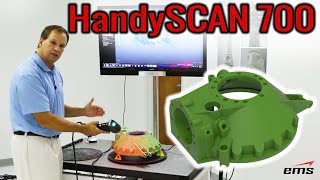 Creaform HandySCAN 700  Indepth Demonstration [upl. by Dylane]