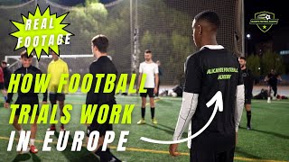 How Football Trials Work in Europe ⚽ ANSWERED [upl. by Keelia467]