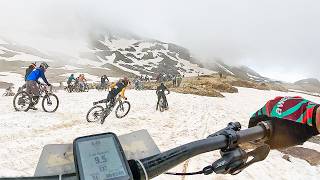 PASSING OVER 100 RIDERS TO FINISH TOP10 Megavalanche 2024 finals with powerHR [upl. by Elsi]