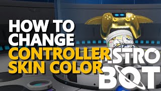 How to change controller skin Color Astro Bot [upl. by Akimahc167]