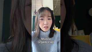 Ania na nie Madzia na tak 😎 językkoreański korean koreanlanguage [upl. by Hortensa333]