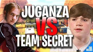 Atlantis Juganza VS Secret Mongraal amp Secret Domentos  Fortnite Funny Moments 1 [upl. by Vincentia663]