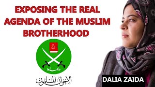 EXPOSING THE REAL AGENDA OF THE MUSLIM BROTHERHOOD FOR THE US AND THE WORLD  DALIA ZAIDA islam [upl. by Nanny]