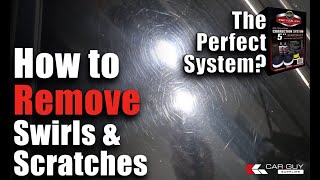 How To Remove Swirls and Scratches On Black Paint  Meguiars Microfiber Correction System [upl. by Ortiz666]