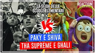 Paky e Shiva VS Ghali e Tha Supreme  LA SFIDA REACTION  Arcade Boyz [upl. by Elimay]