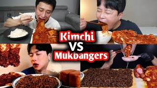 ASMR MUKHBANG 🔥 Kimchi is not easy to tolerate 😧😯🔥 [upl. by Eusassilem]