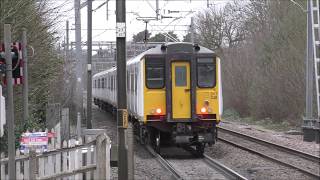 Trains at Ingatestone  12012019 [upl. by Sitto946]