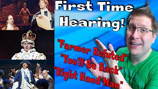 Hamilton Noob Listens to quotRight Hand Manquot  quotYoull Be Backquot  quotFarmer Refutedquot Reaction [upl. by Bronwen]