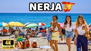 🇪🇦4K NERJA  The Best Holiday Destination in Spain  Europes Beautiful Places  Costa del Sol [upl. by Woodring871]