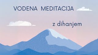 Vodena Meditacija  z dihanjem [upl. by Season]