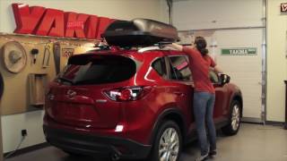 Yakima RocketBox Roof Box Demonstration [upl. by Akamahs]