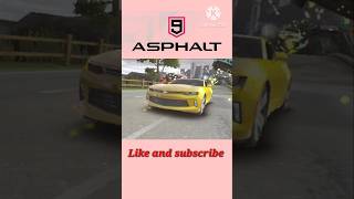 Chevrolet camaro LT Car  Asphalt Legends Unite gaminggameplay cargamesasphaltseries [upl. by Ulrikaumeko]