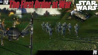 PLAYING FIRST ORDER AT WAR  STAR WARS [upl. by Asirehc]