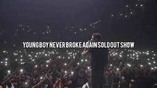 NbaYoungBoy first show on the Still Flexin Still Steppin Tour LOUIEKNOWS VLOG 26 [upl. by Dammahum]