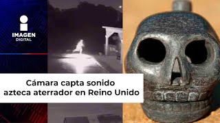 Cámara en Reino Unido capta aterrador sonido y su origen es Azteca e inquietante [upl. by Reinald]