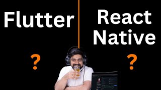 React native vs flutter  A beginner guide [upl. by Anuahsed]