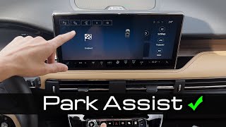 Using Park Assist in the Lincoln Corsair 20232024 models [upl. by Adnola]