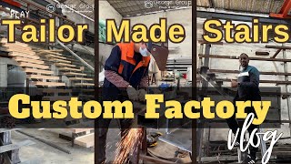 TailorMade Stairs Custom Factory Designs to Fit Your Needs [upl. by Notyad]